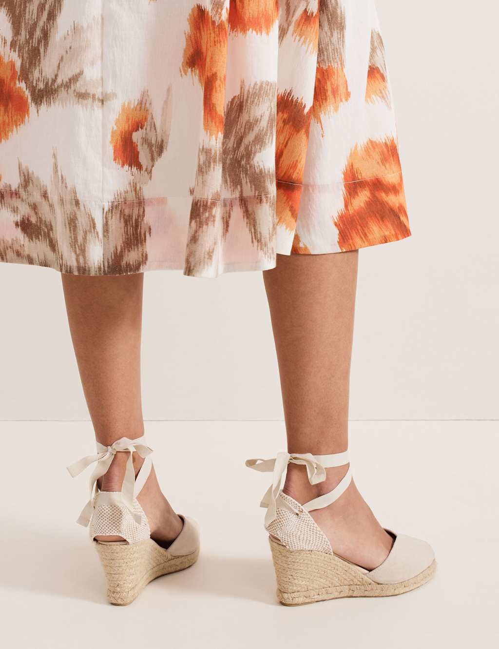 Leather Wedge Espadrilles 7 of 8