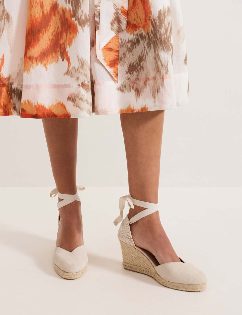 Leather Wedge Espadrilles 8 of 8