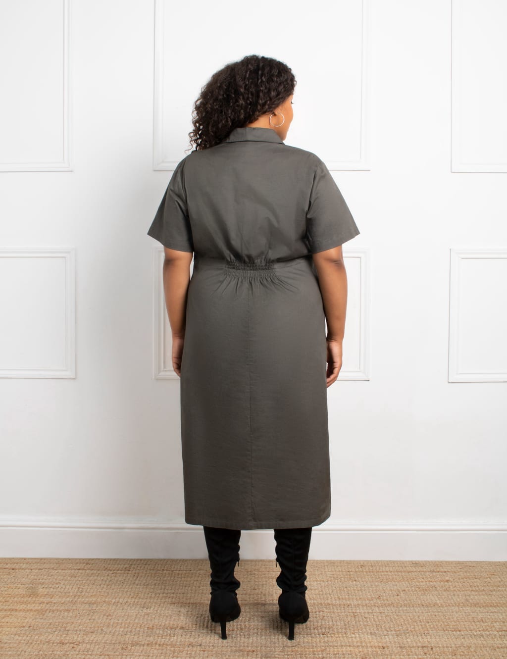 Plus size utility shirt dress new arrivals