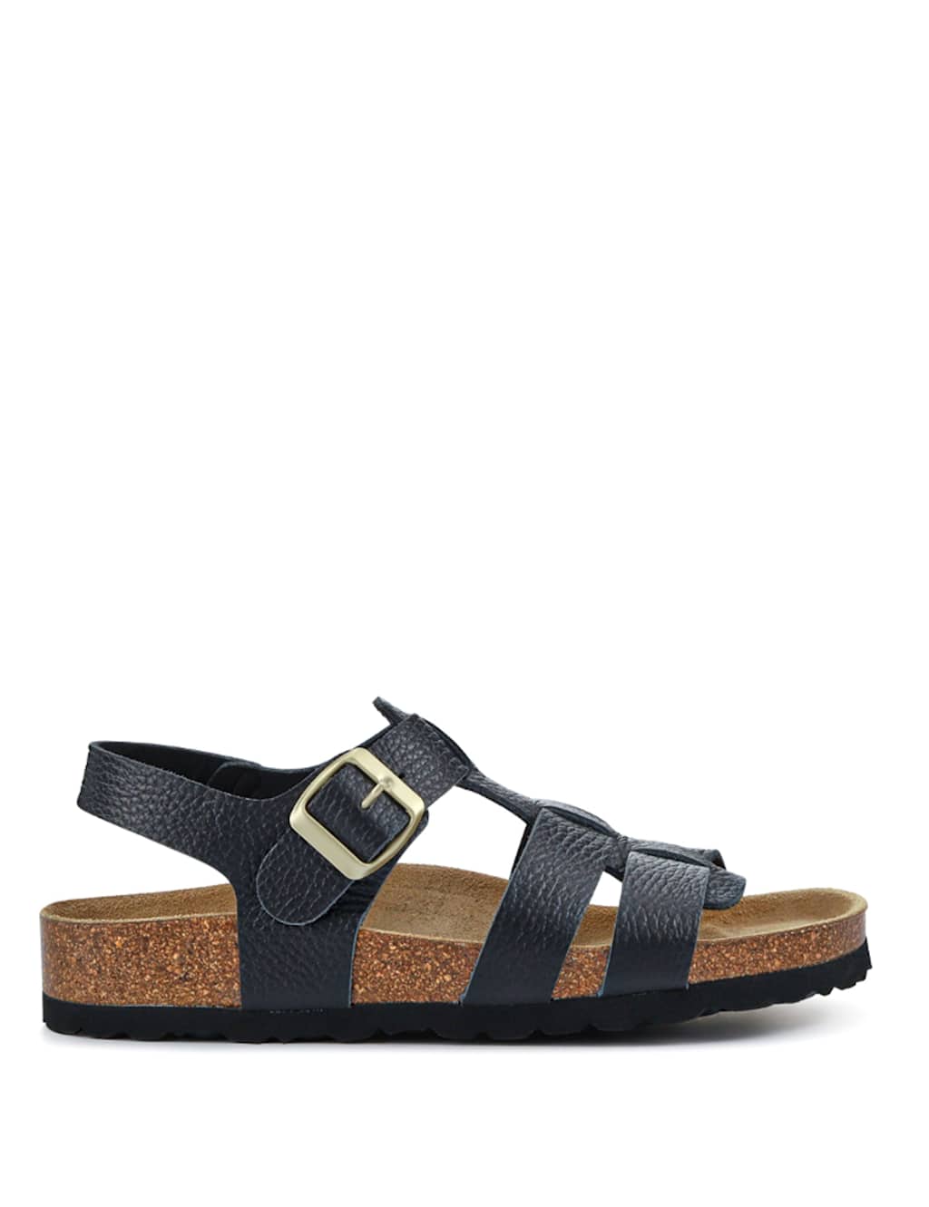 Leather Strappy Flat Sandals 2 of 5