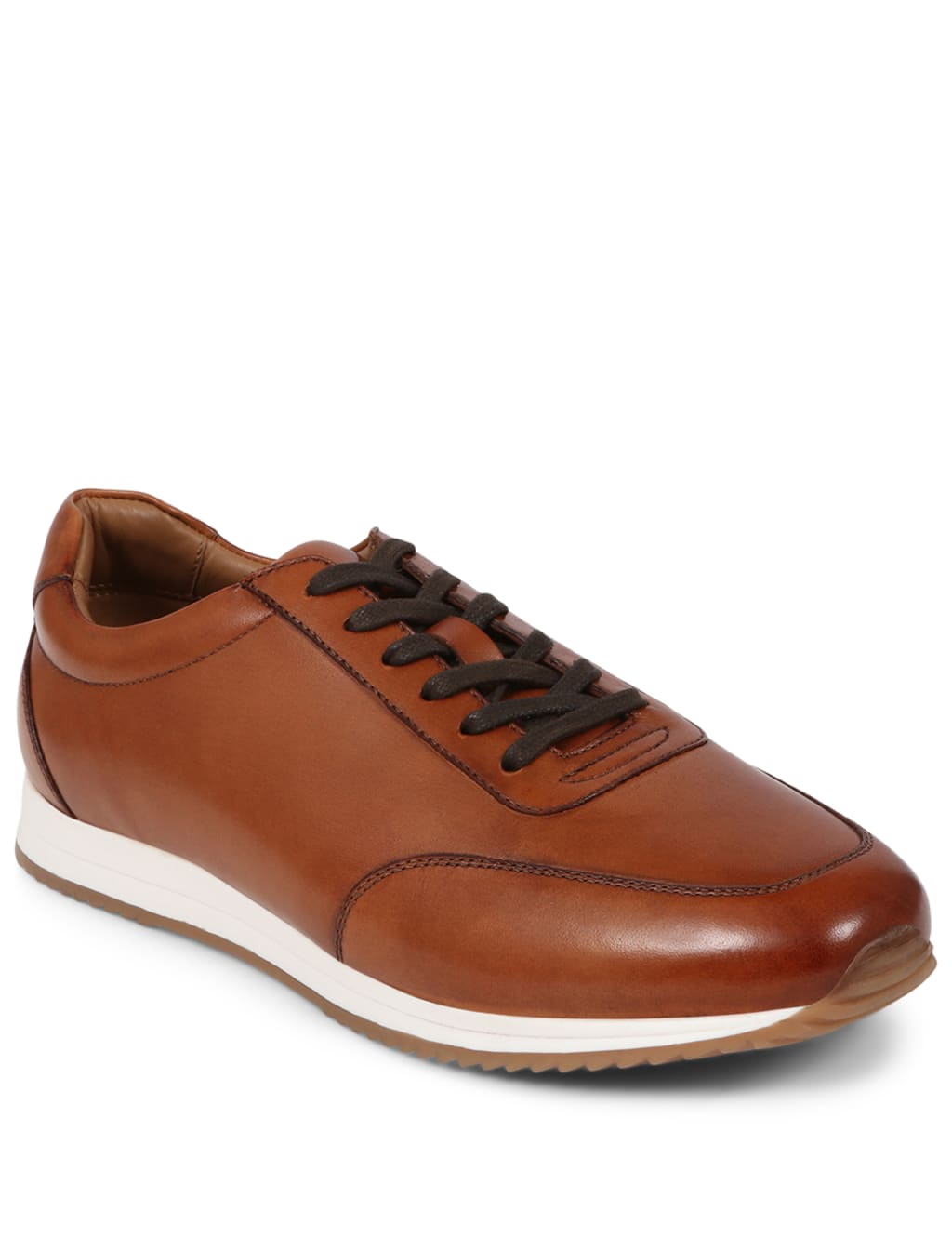 Leather Lace Up Trainers 4 of 7