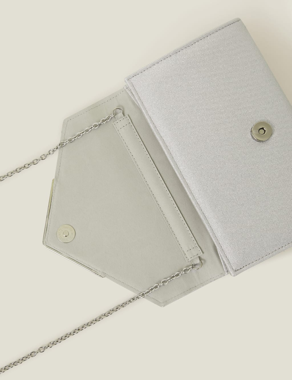 Metallic Clutch Bag