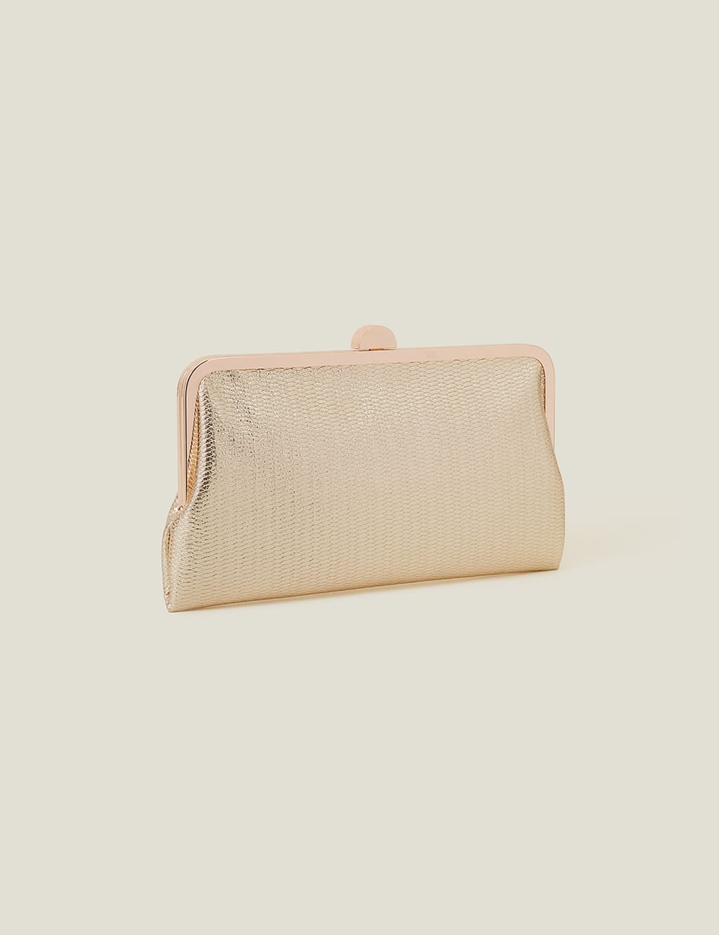 Metallic Chain Strap Clutch Bag ACCESSORIZE M S