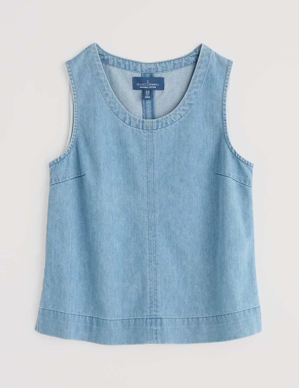 Cotton Blend Scoop Neck Vest 2 of 4