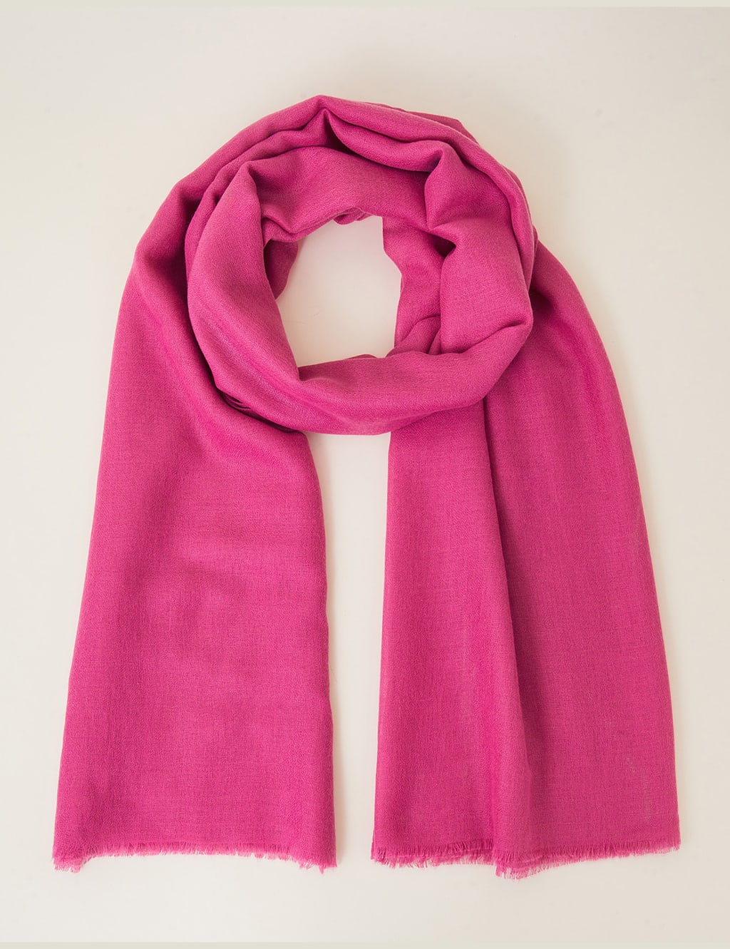 Woven Fringed Scarf 1 of 2