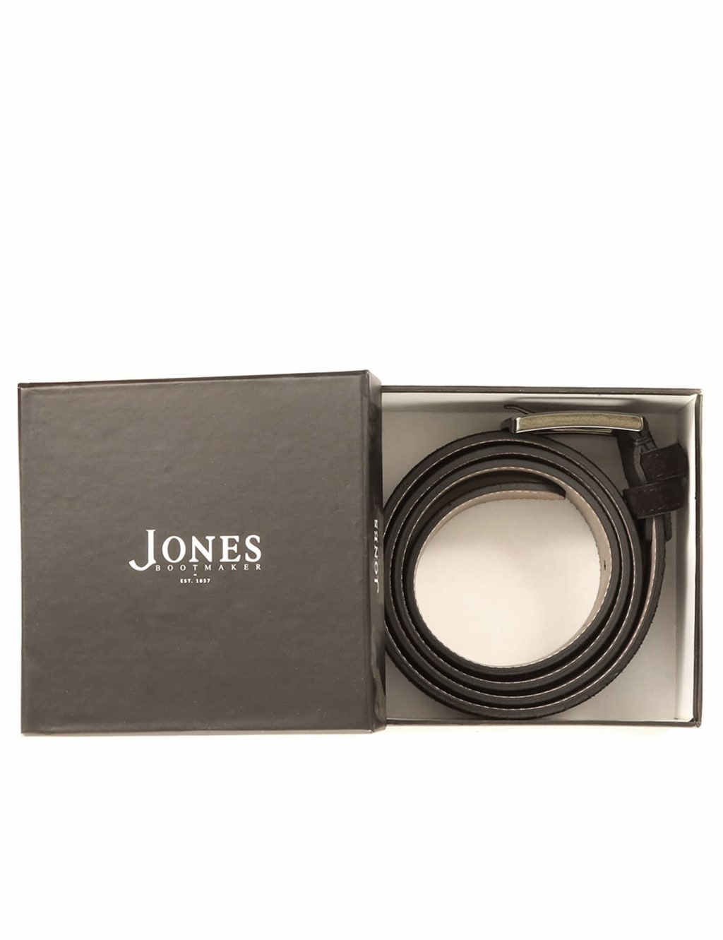 Suede Rectangular Buckle Belt 3 of 5