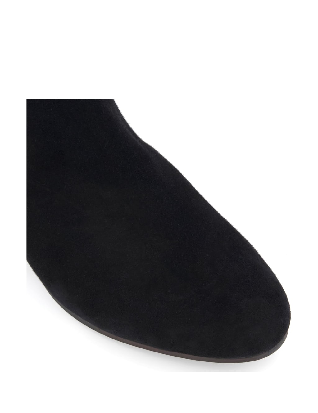 Wide Fit Suede Block Heel Ankle Boots 4 of 5