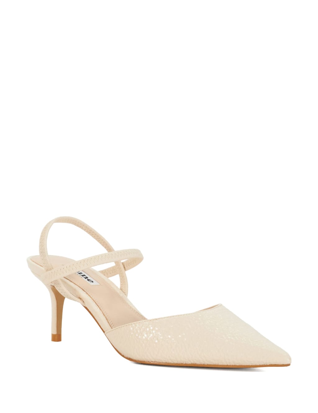Stiletto Heel Open Elasticated Court Shoes 4 of 6