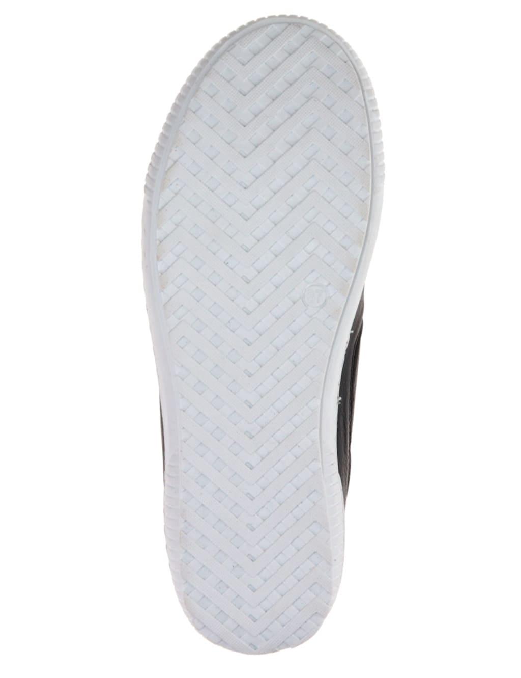 Wide Fit Leather Lace Up Trainers 7 of 7