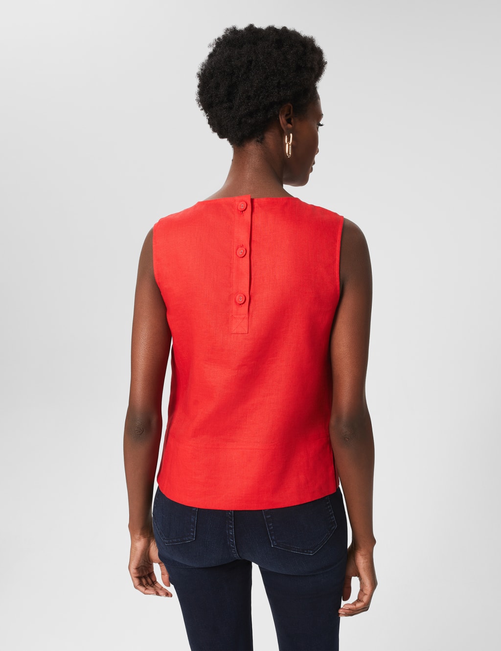 Pure Linen Shell Top 4 of 4