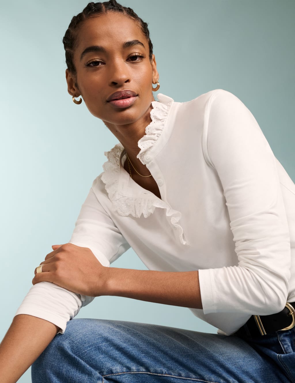 Boyfriend Mid Rise Ankle Grazer Jeans 4 of 6
