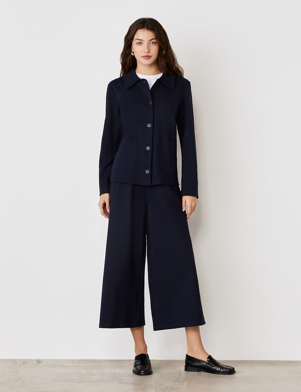 Jersey Collared Jacket 2 of 5