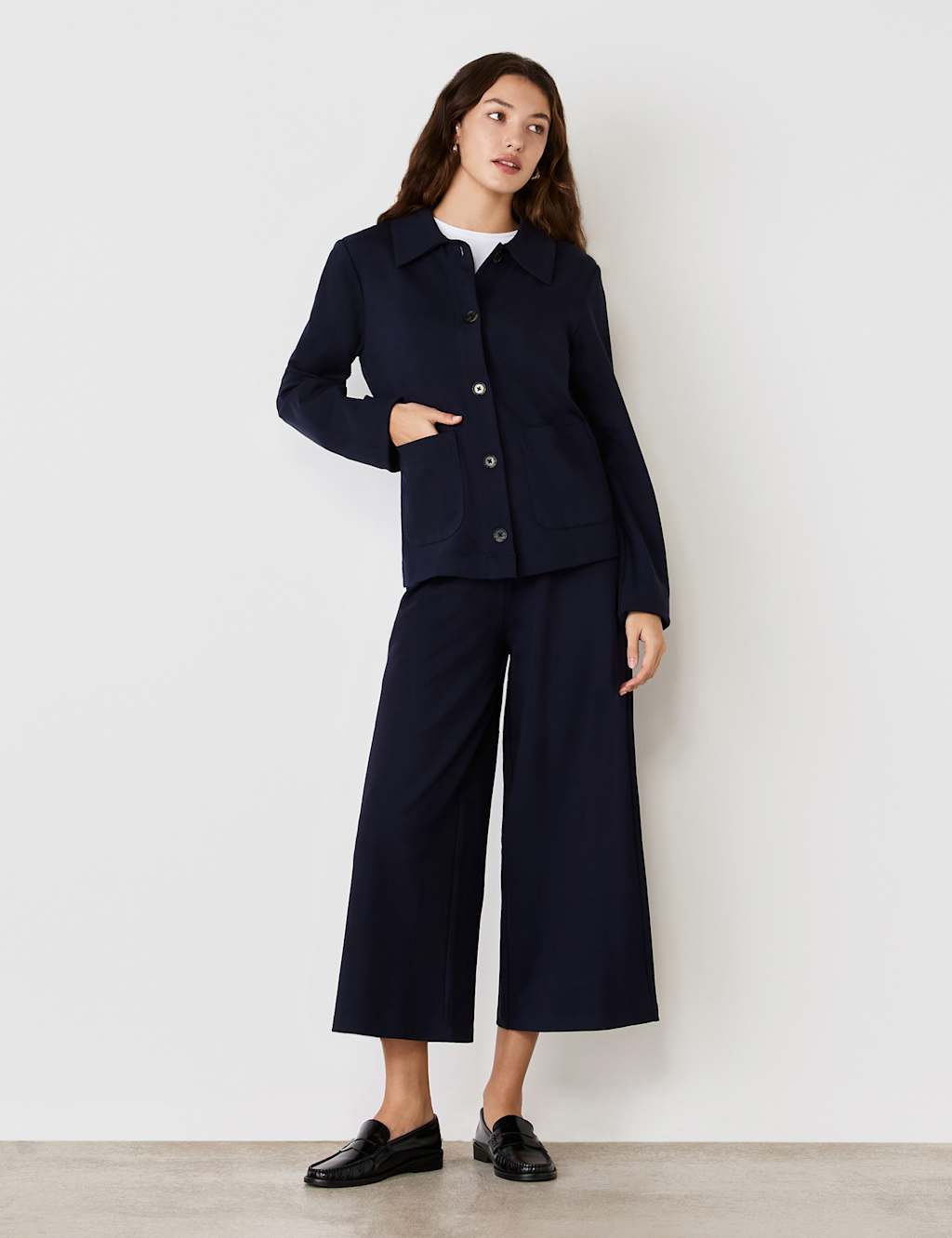 Jersey Collared Jacket 4 of 5