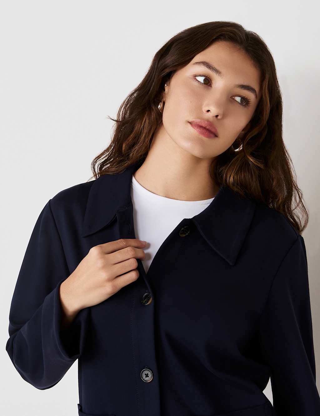 Jersey Collared Jacket 5 of 5