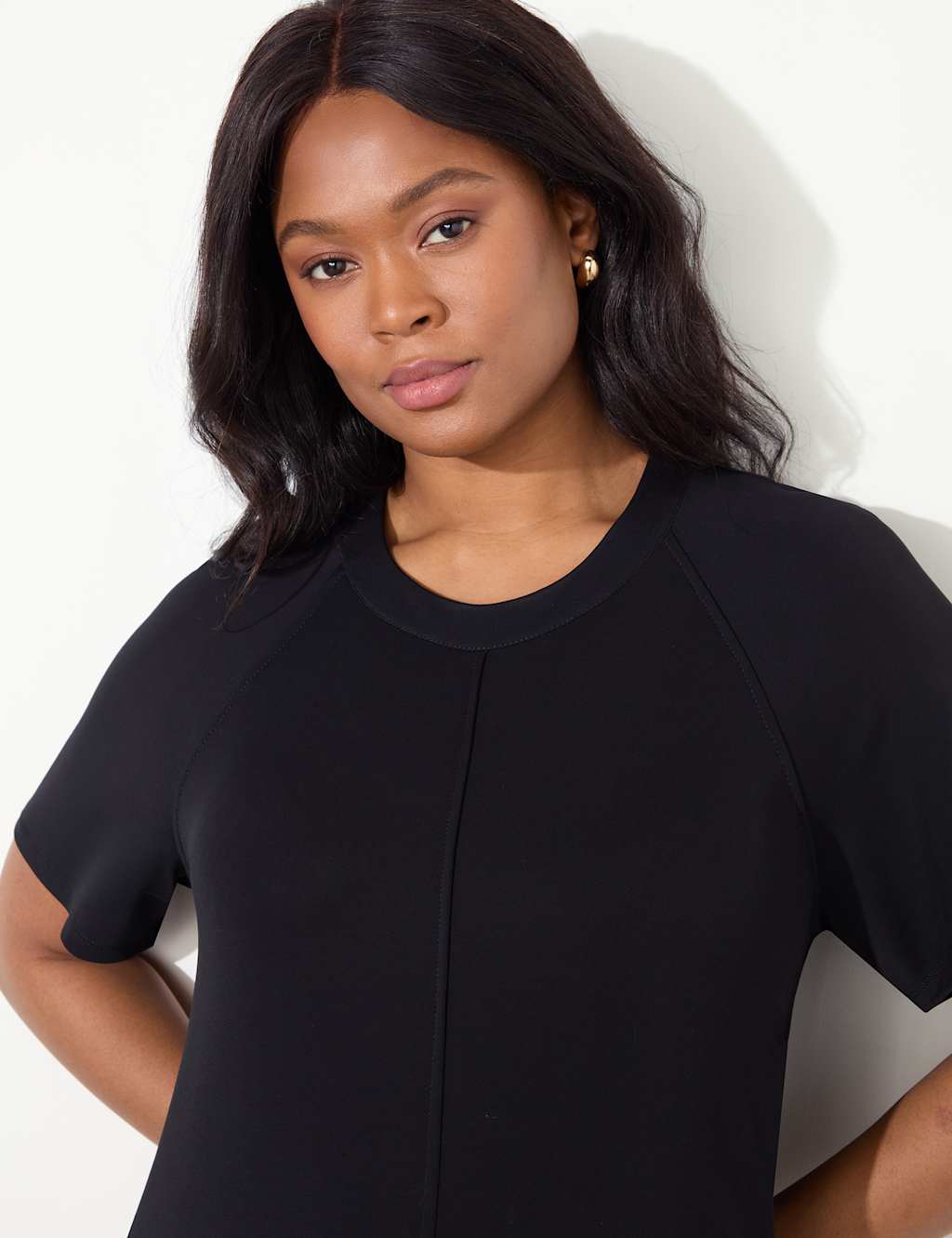 Jersey Midi T-Shirt Dress 4 of 5