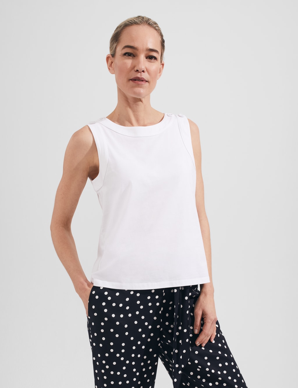 Pure Cotton Vest Top 1 of 5