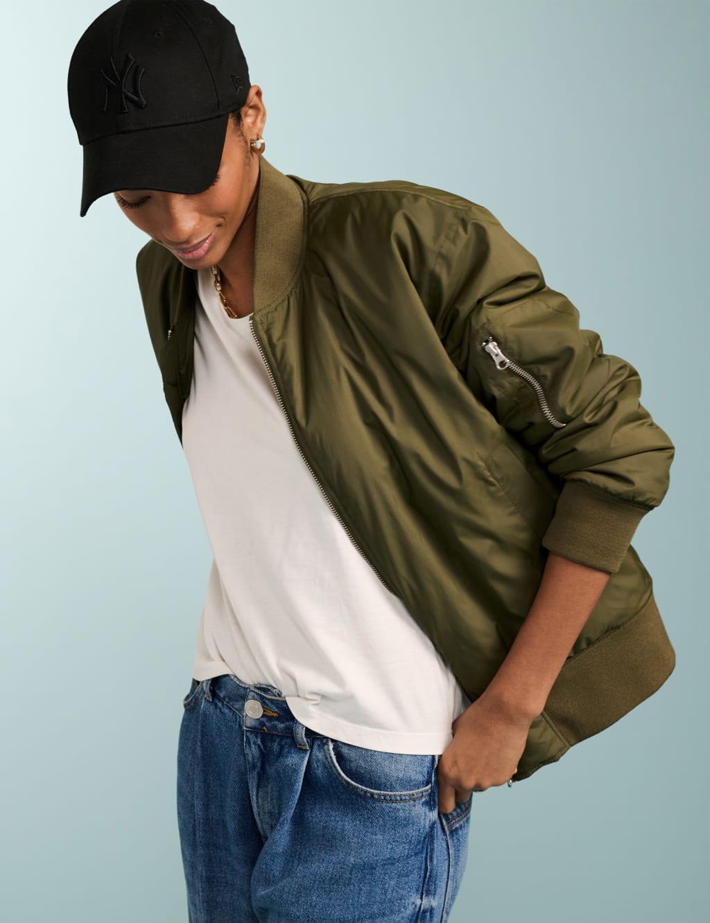 Pure Cotton Cap Sleeve T-Shirt 3 of 3
