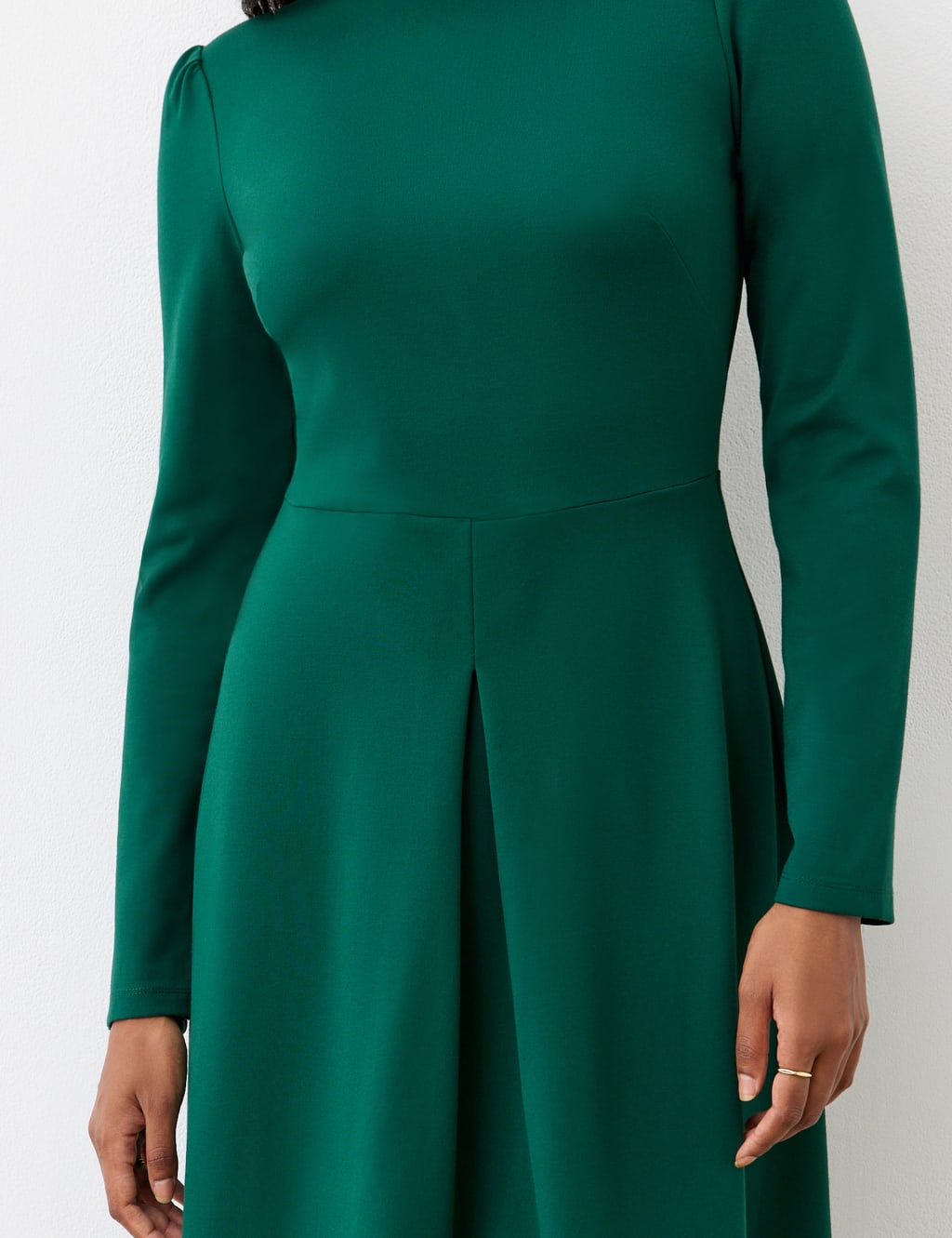 Ponte long sleeve dress shop