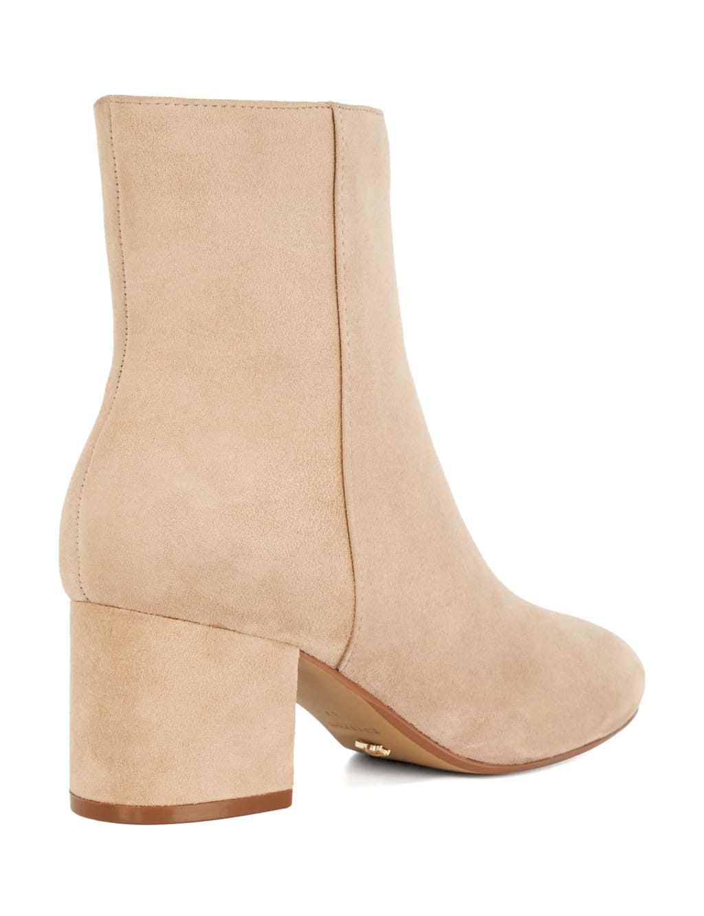 Suede Block Heel Ankle Boots 3 of 6