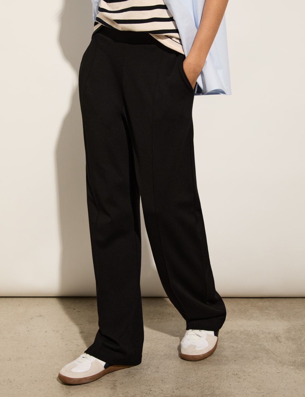Seam Detail Wide Leg Trousers 3 of 7