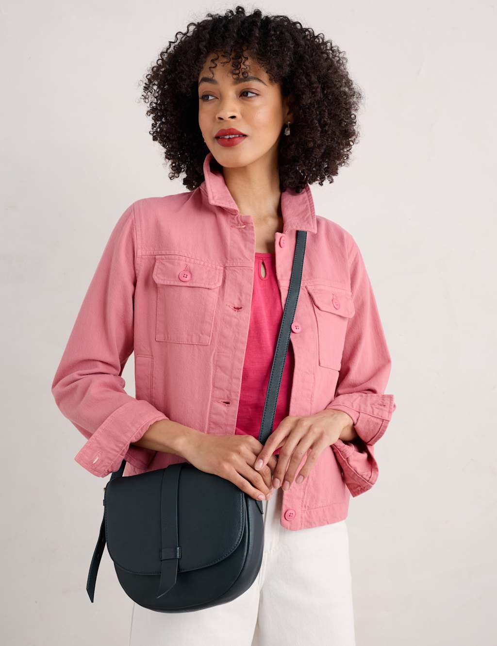 Leather Cross Body Bag 5 of 7