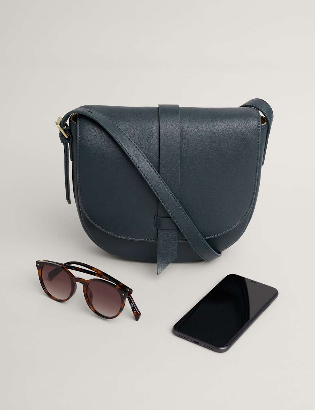 Leather Cross Body Bag 6 of 7