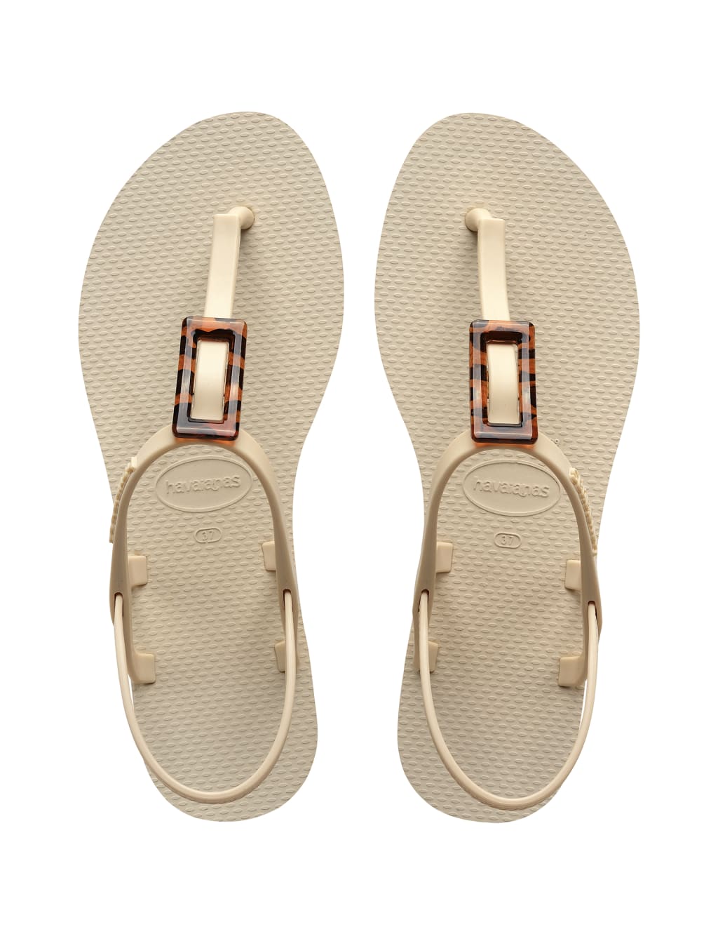 Buckle Ankle Strap Flat Sandals 3 of 7