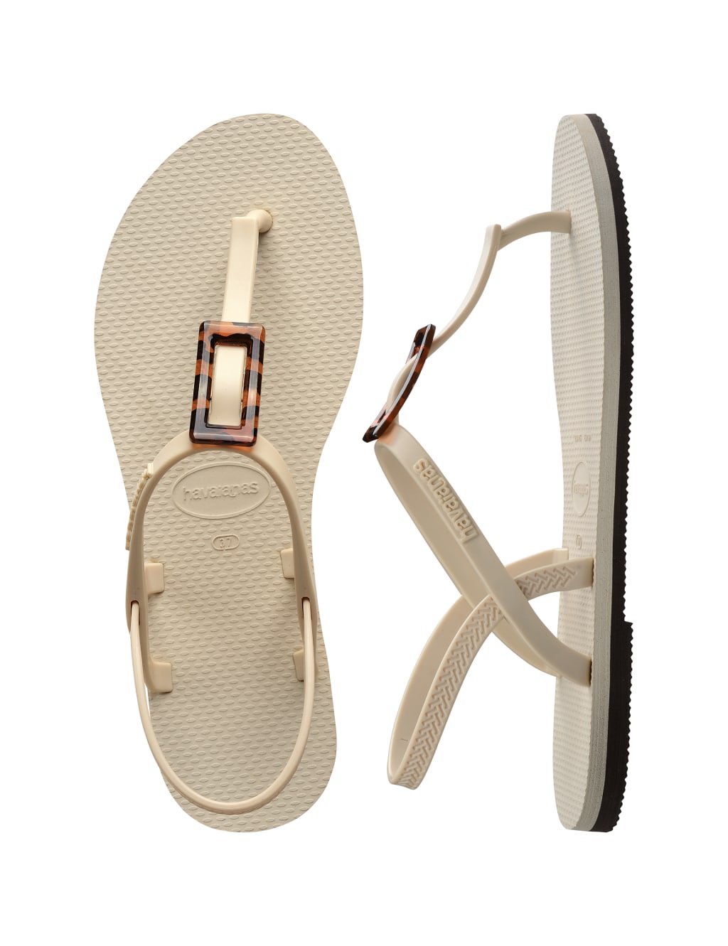 Buckle Ankle Strap Flat Sandals 4 of 7