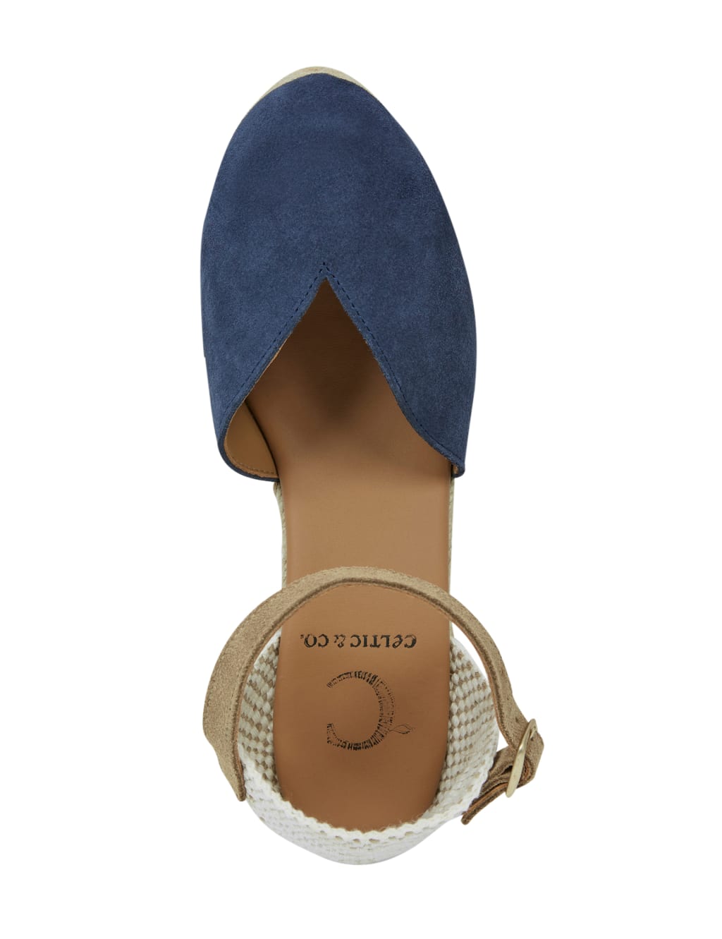 Suede Ankle Strap Wedge Espadrilles 5 of 6