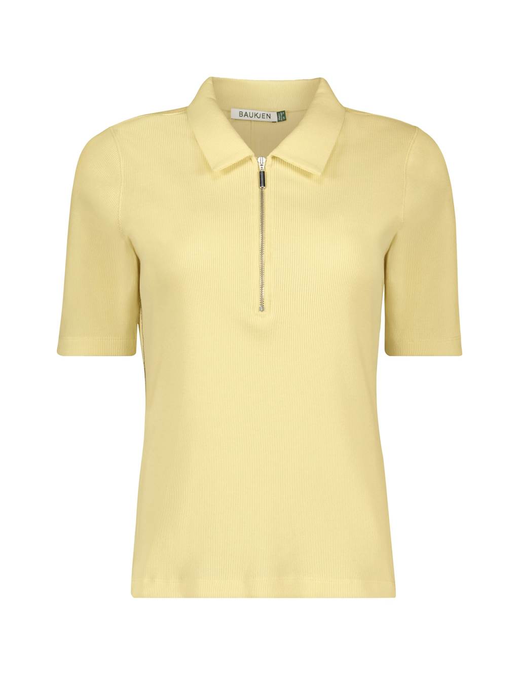 Pure Cotton Collared Half Zip Top 2 of 4