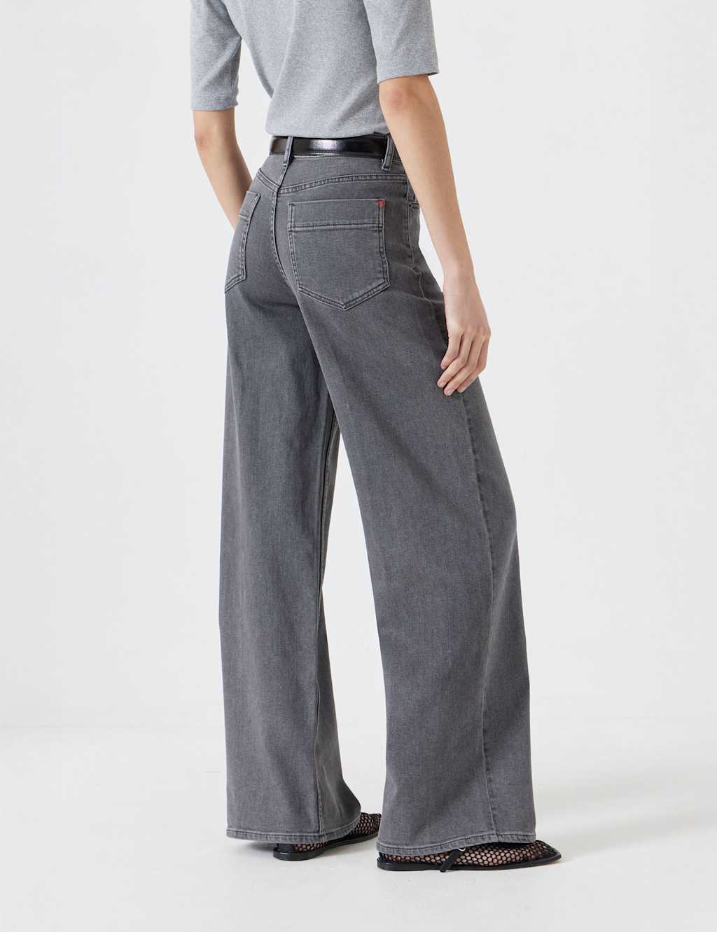 High Waisted Wide Leg Jeans 5 of 5
