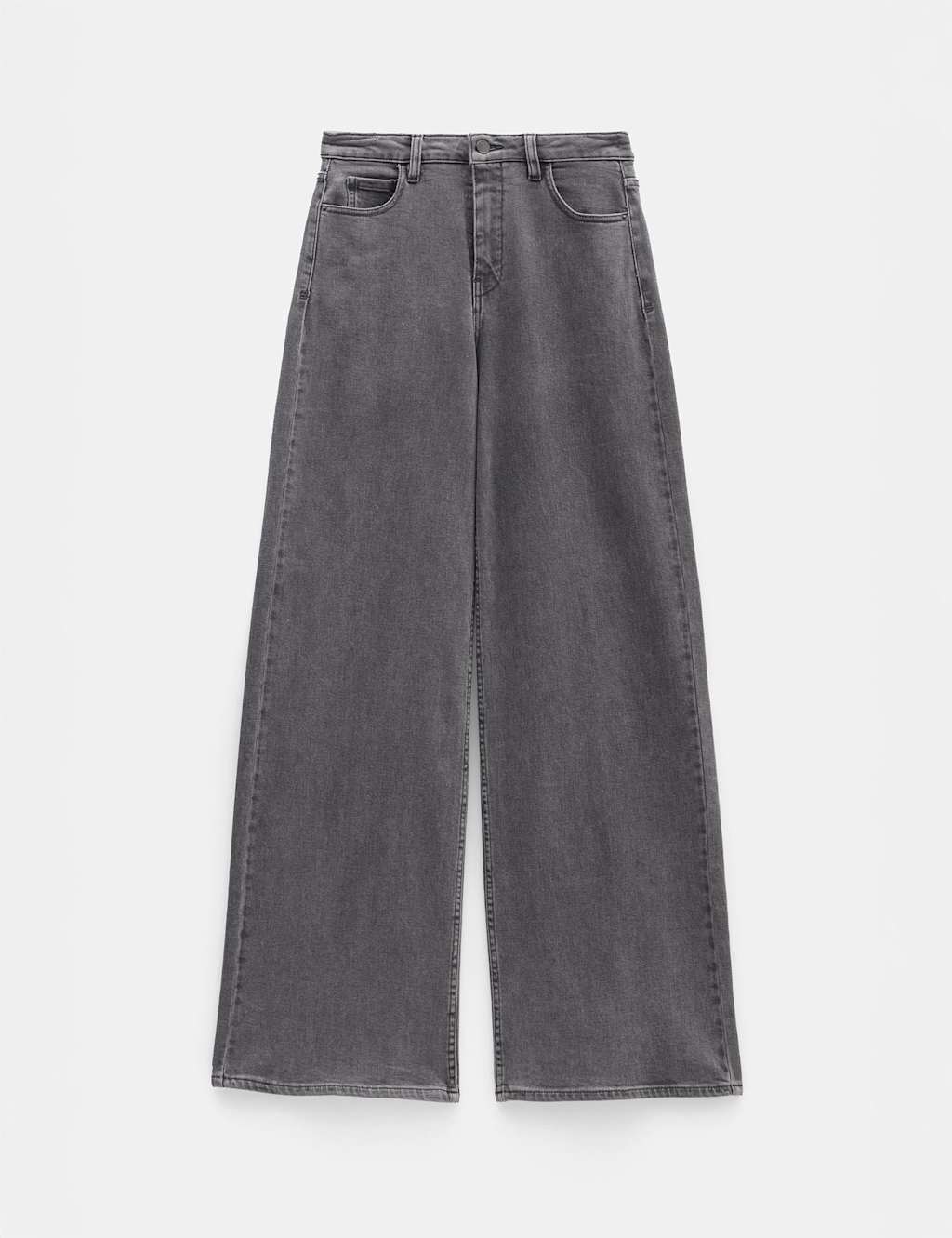 High Waisted Wide Leg Jeans 2 of 5