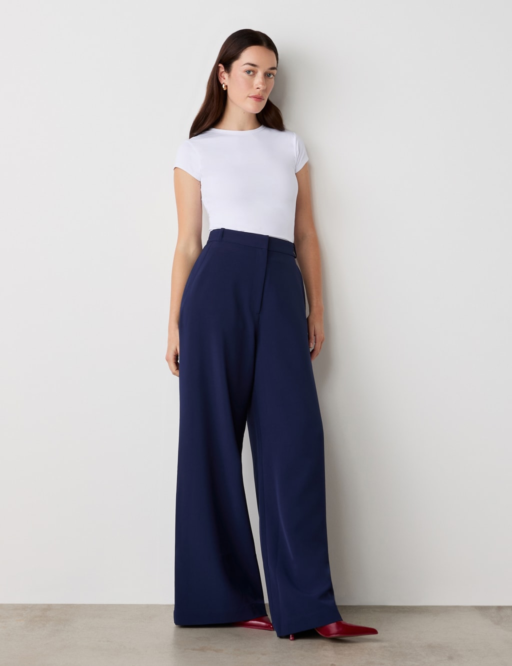 Wide Leg Trousers 2 of 4