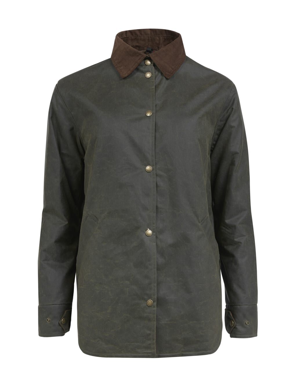 Waxed Pure Cotton Relaxed Utility Jacket 2 of 7