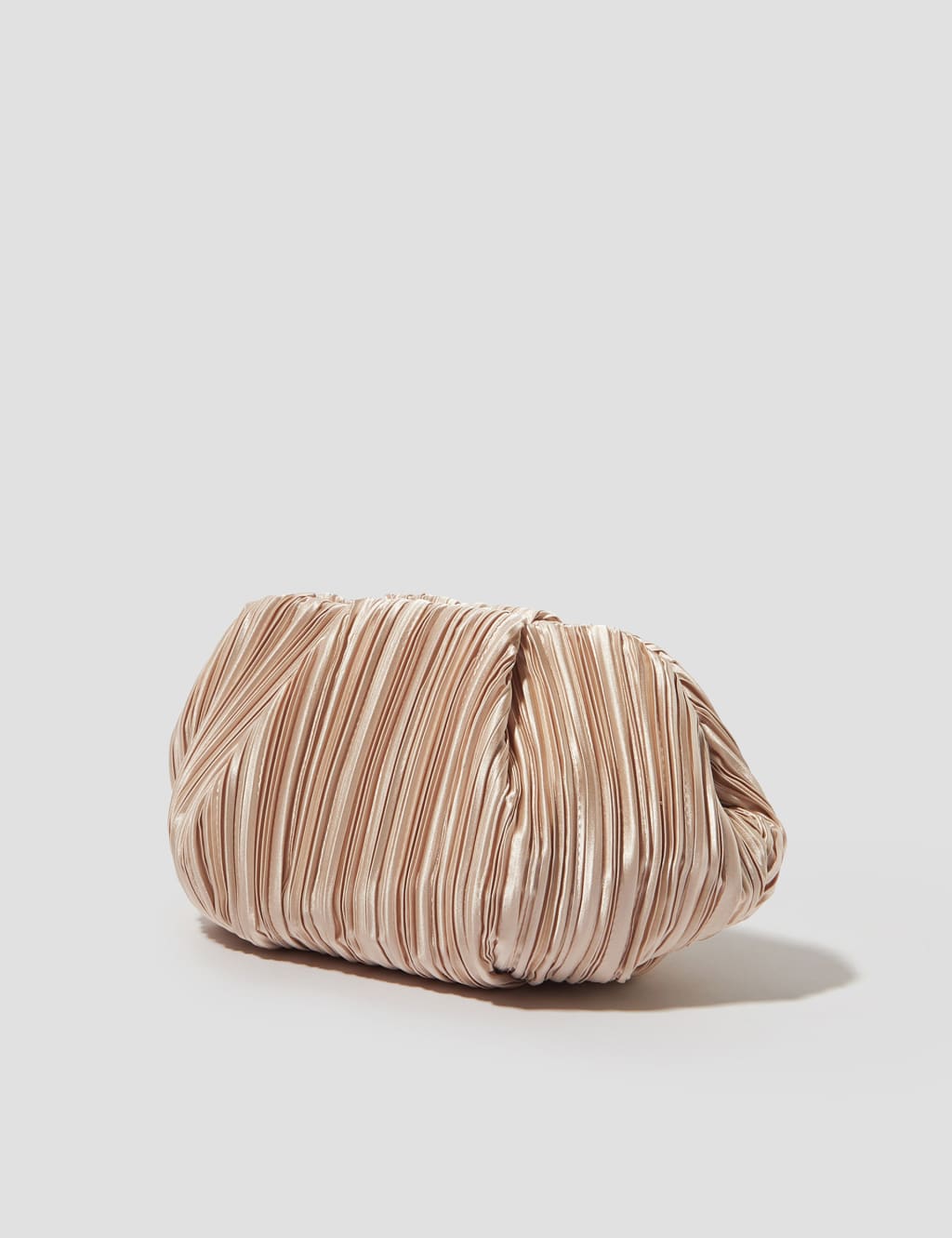 Pleated Chain Strap Clutch Bag 5 of 5