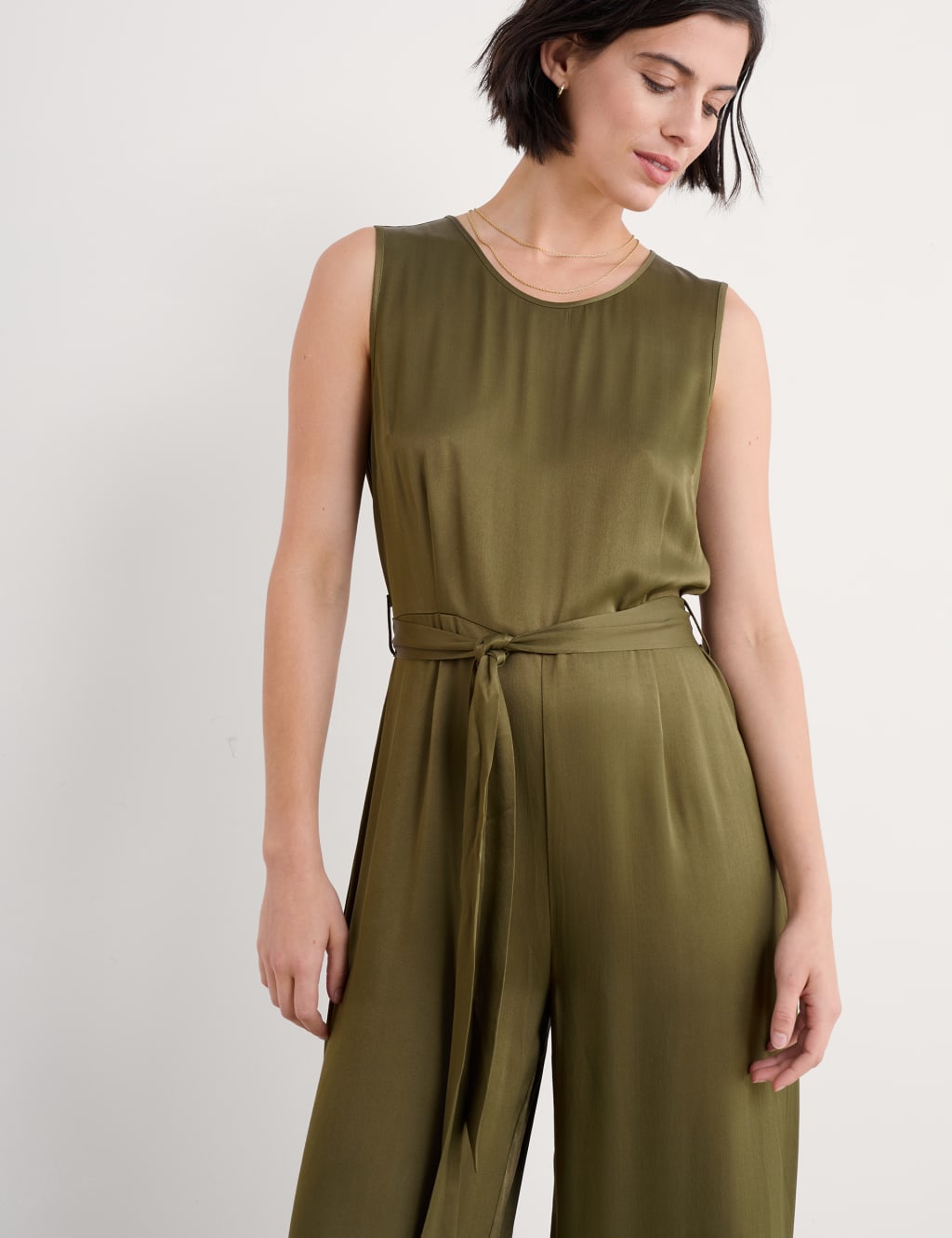 Tie Detail Sleeveless Jumpsuit Seasalt Cornwall M S