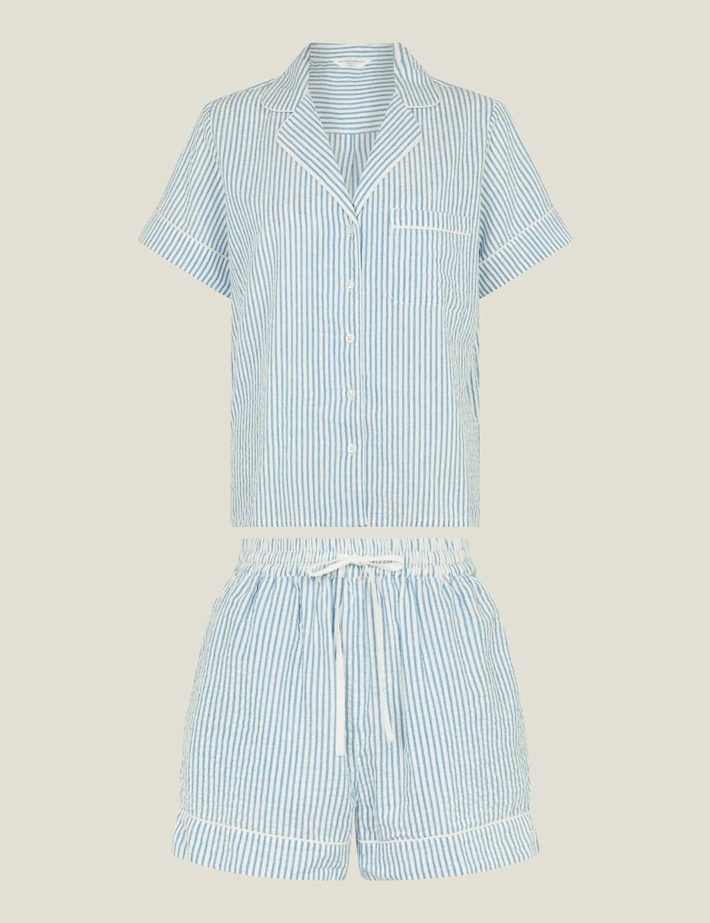 Pure Cotton Striped Pyjamas 2 of 4