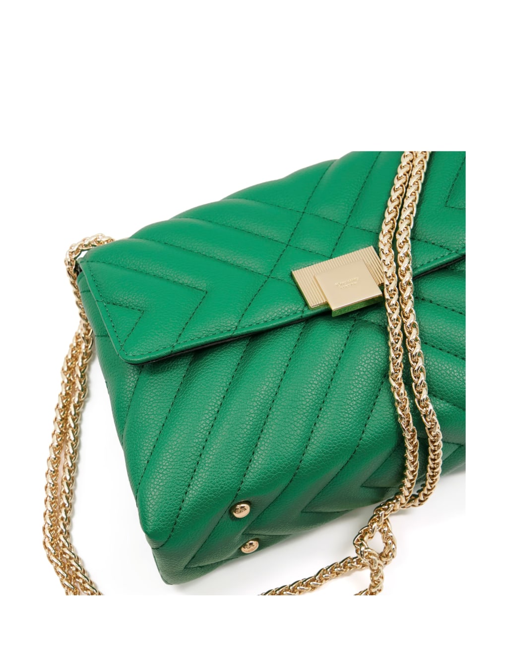 Sand Woven Chain Strap Shoulder Bag main image 1