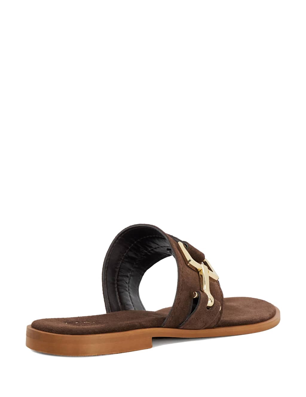 Suede Flat Toe Thong Sandals 4 of 5