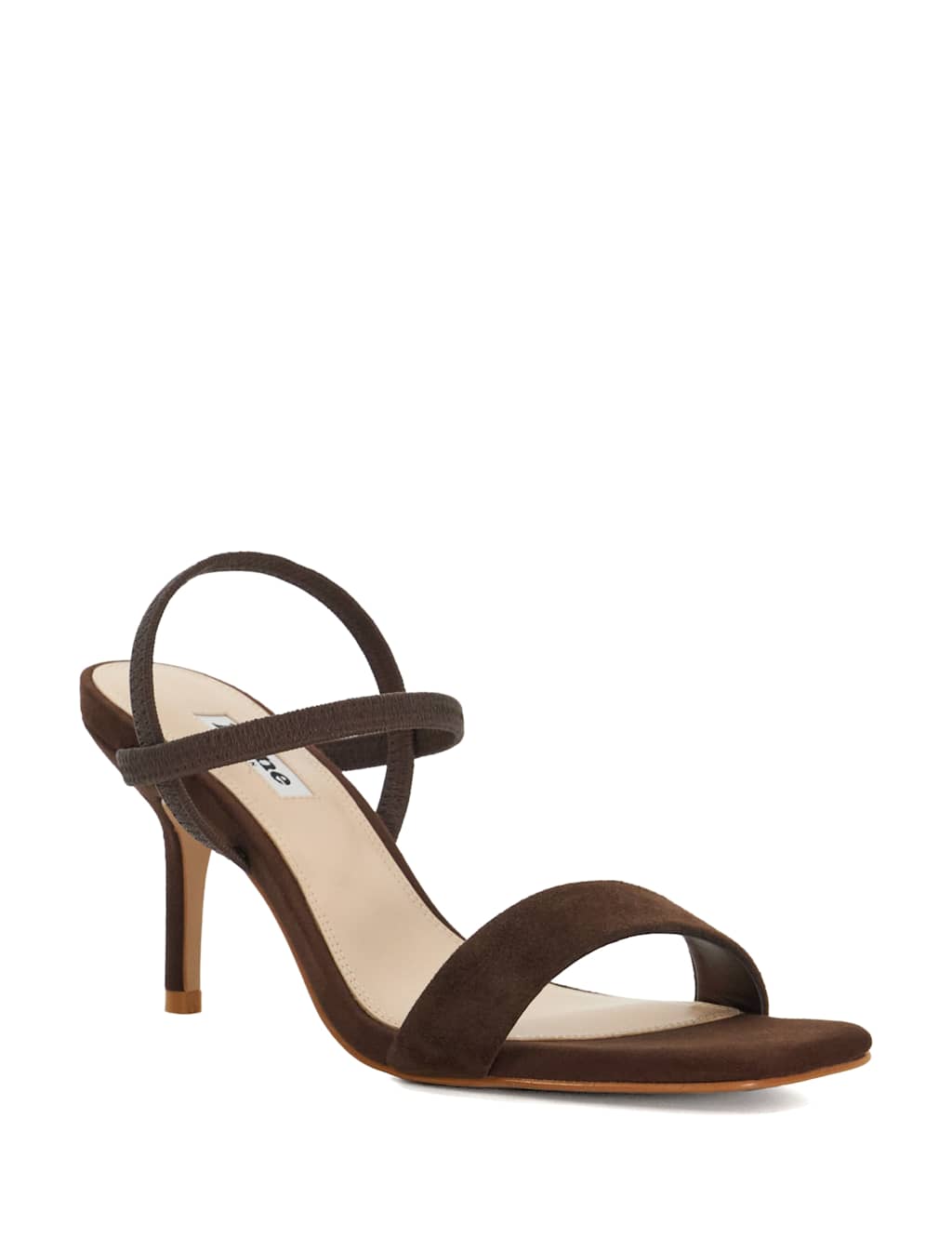 Suede Strappy Stiletto Heel Sandals 3 of 6