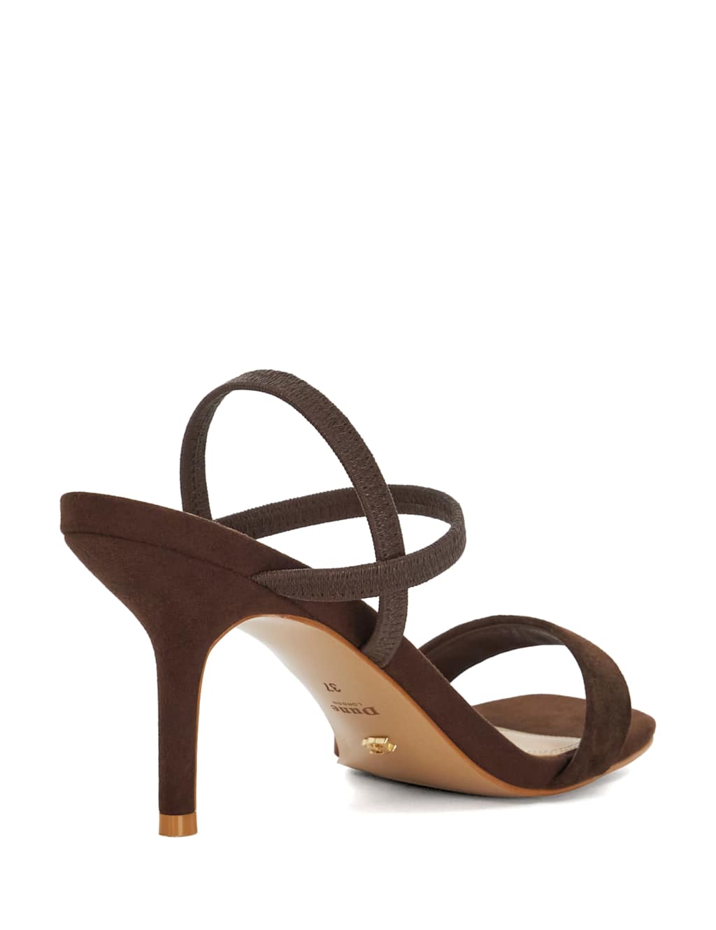 Suede Strappy Stiletto Heel Sandals 4 of 6