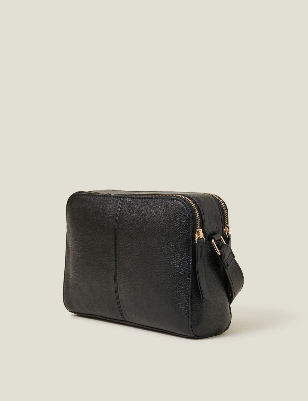 Leather Double Zip Cross Body Bag 2 of 4
