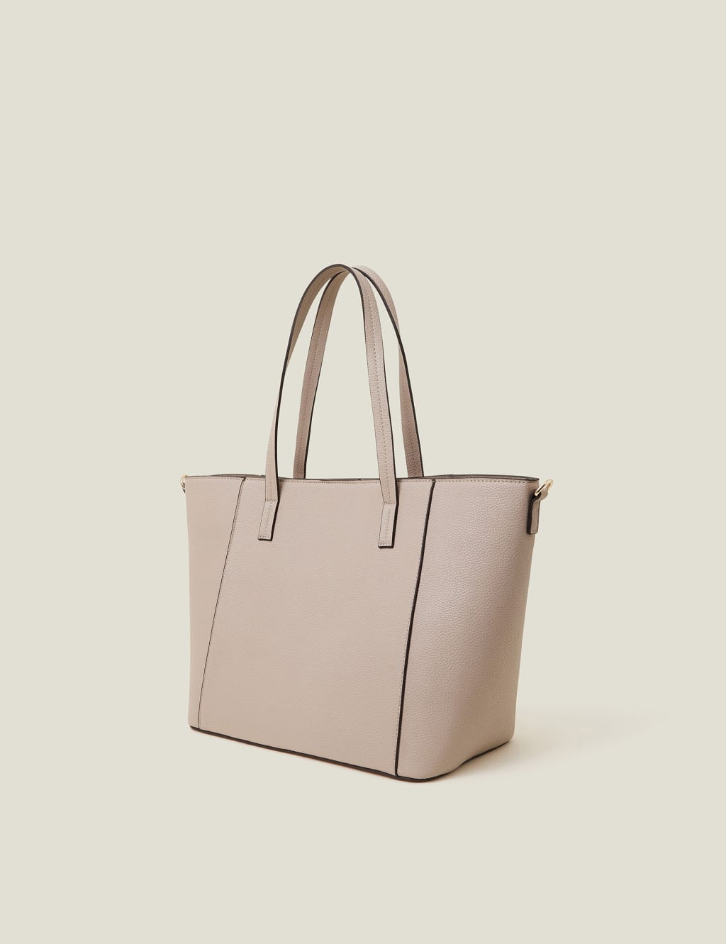 Faux Leather Bucket Shoulder Bag 2 of 4