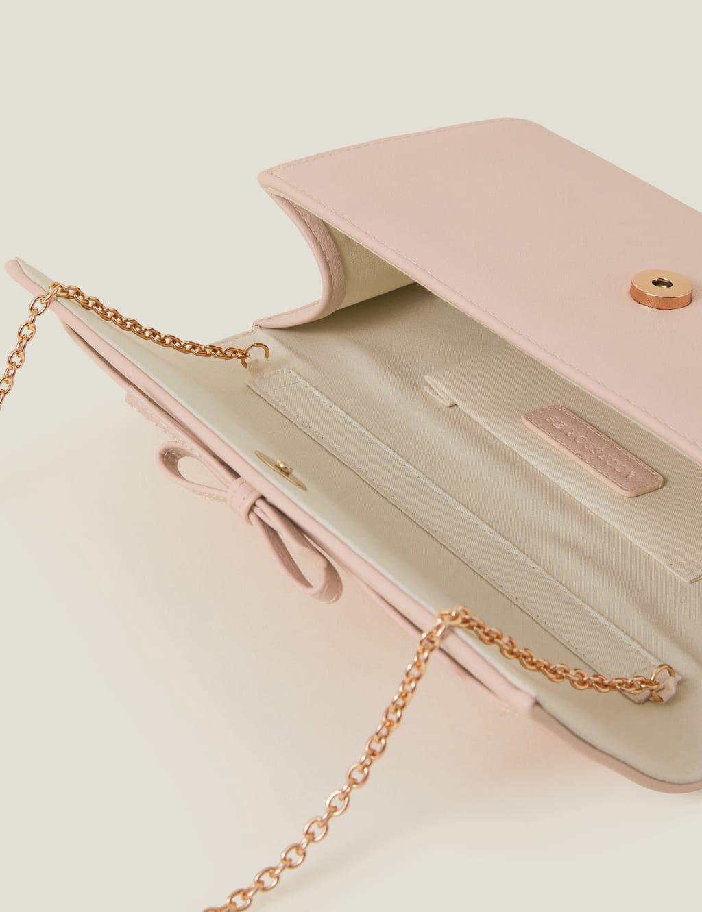 Bow Detail Clutch Bag 3 of 4