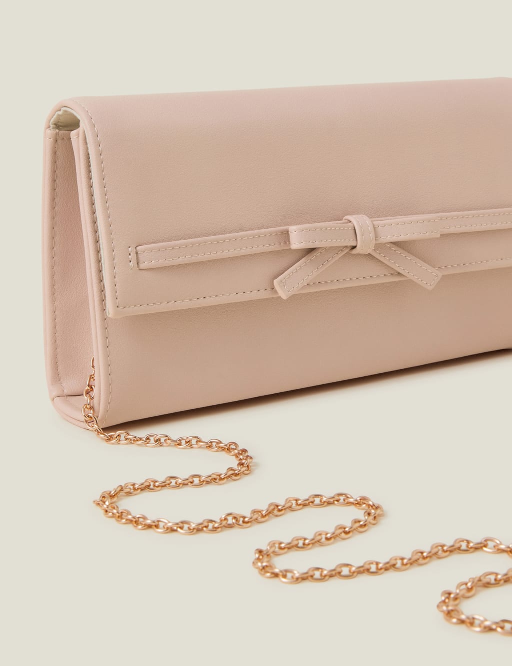 Bow Detail Clutch Bag 4 of 4