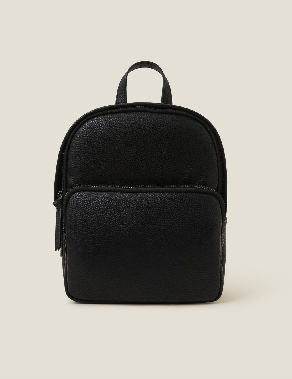 Faux Leather Backpack 1 of 4