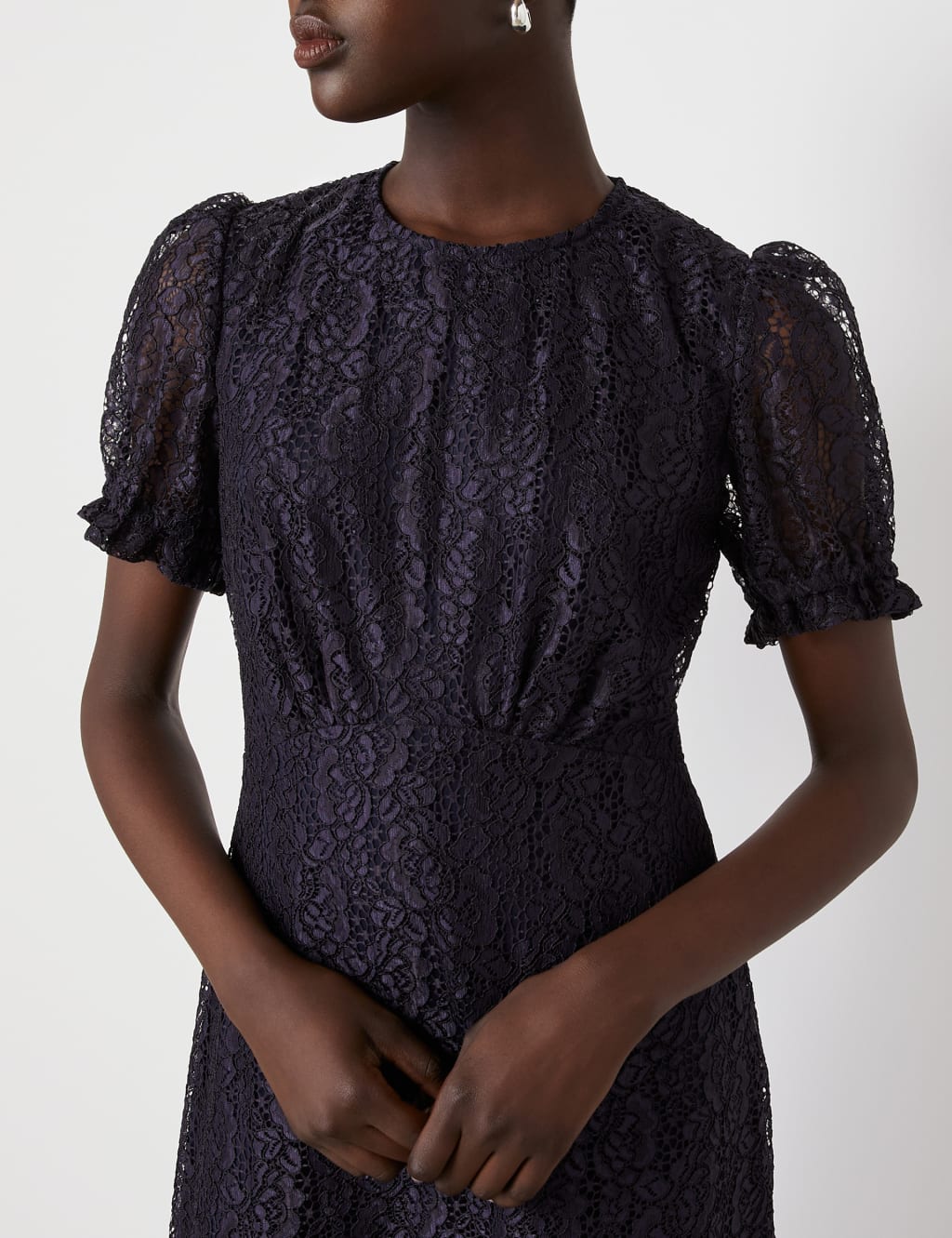 Lace Midi Tea Dress 4 of 4