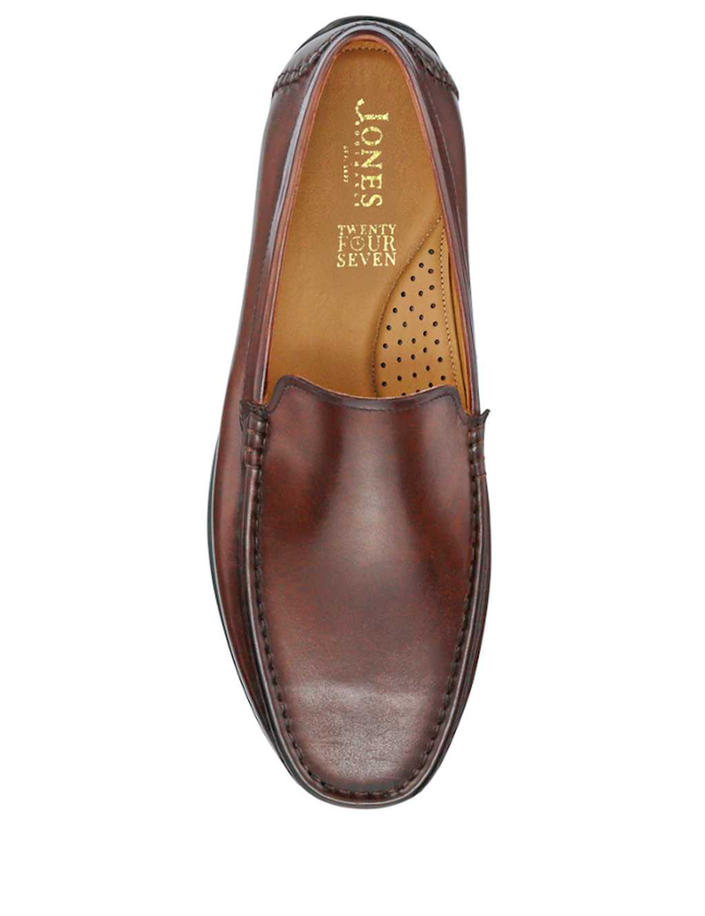 Leather Slip-On Shoes 2 of 5