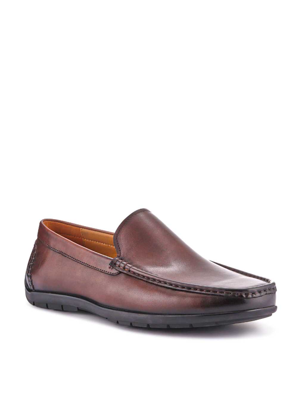Leather Slip-On Shoes 3 of 5