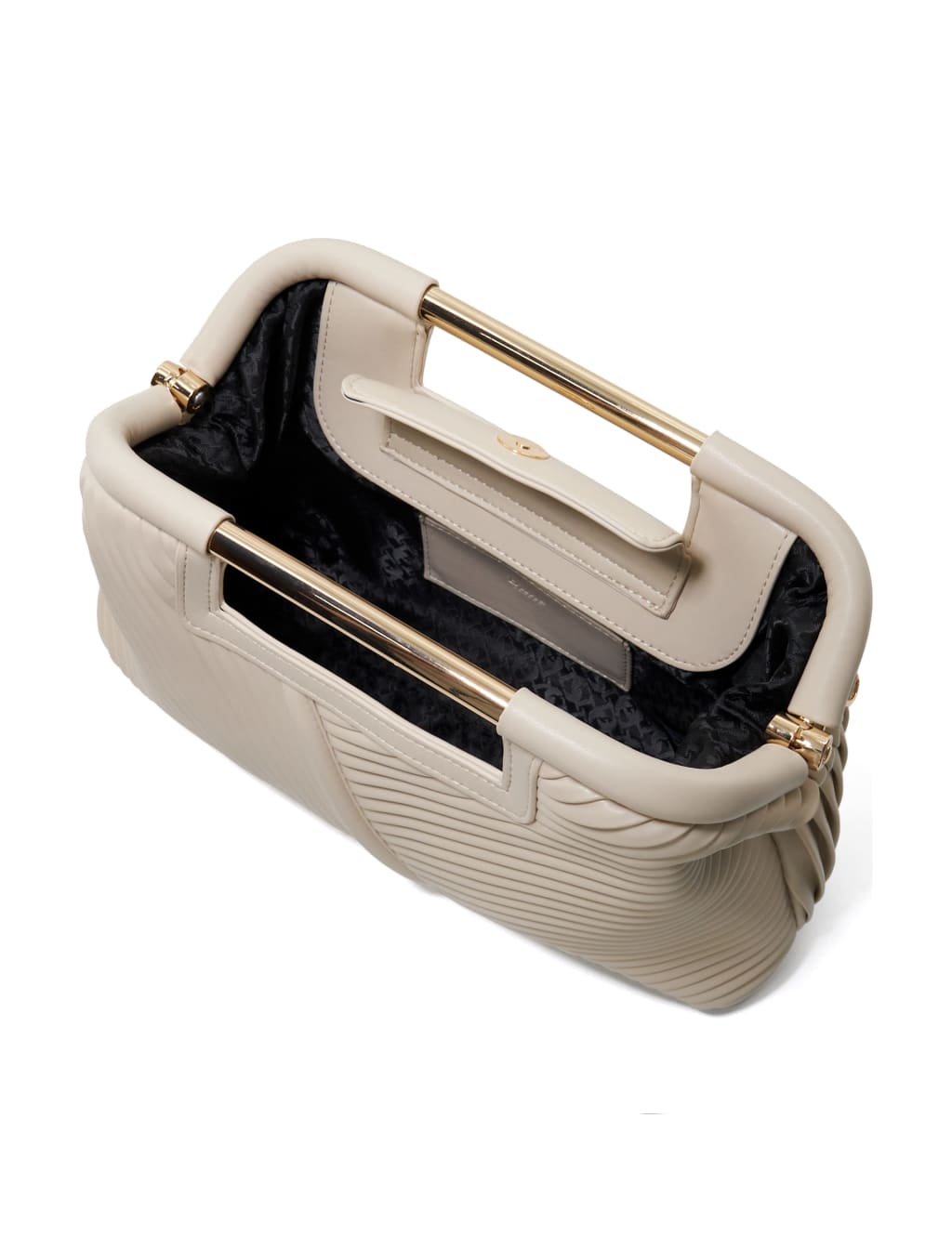Pleated Chain Strap Clutch Bag 2 of 3